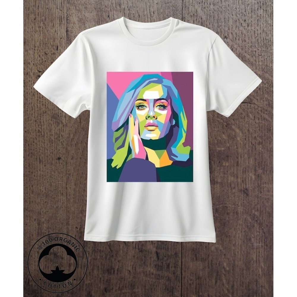 Vintage Adele Unisex Short Sleeve T-Shirt Gift For Fan,  Adele Tee Shirt